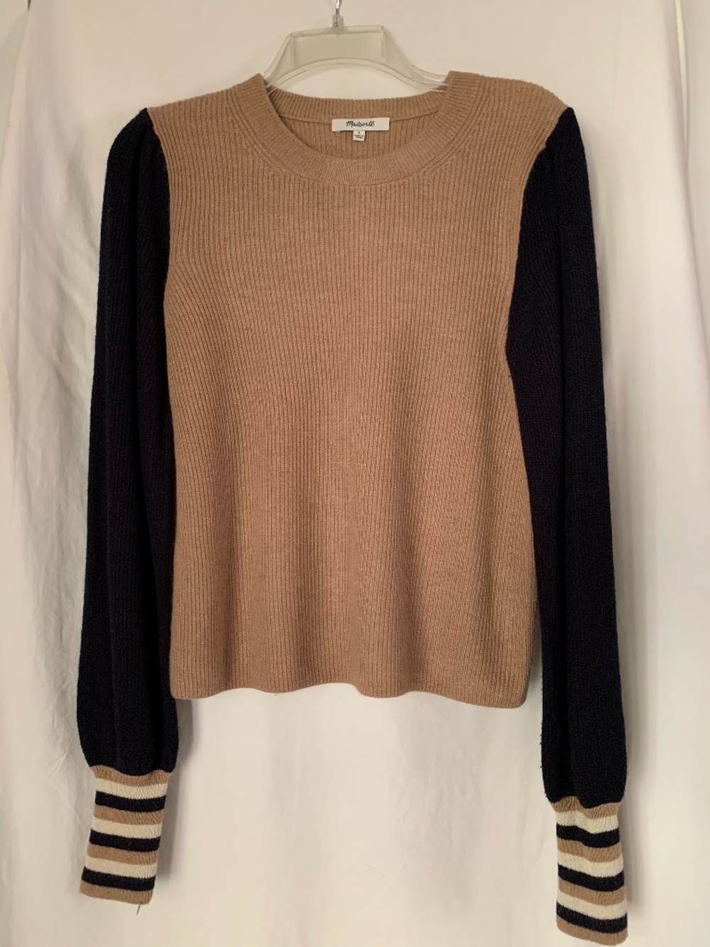 Madewell 'Baybrook' colorblock pullover sweater